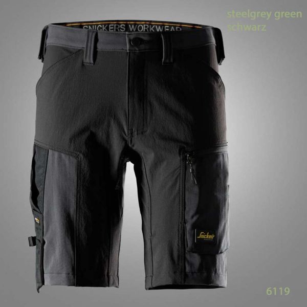 AllroundWork, Stretch-Shorts, 6119, SNICKERS Workwear