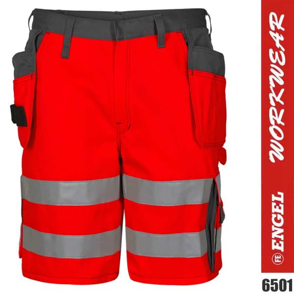 Safety Shorts mit Holstertaschen, EN20471, 6502, ENGEL
