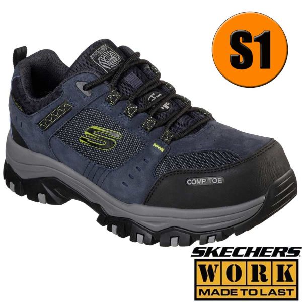 Sicherheitshalbschuh, S1 SKECHERS Work Greetah,