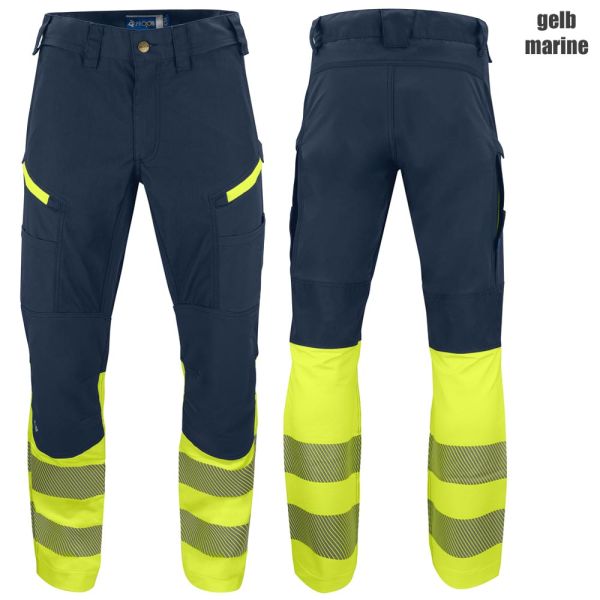6528 STRETCH ARBEITSHOSE EN ISO 20471 KLASSE 1-PRO JOB