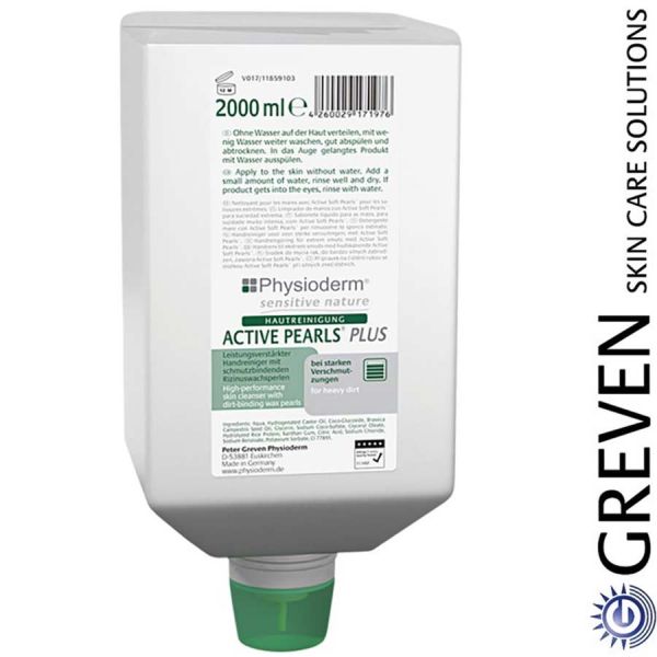 Handreiniger 2000ml, GREVEN Physioderm ACTIVE PEARLS Plus,