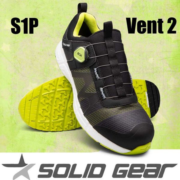 Vent 2, Sicherheits-Halbschuh, S1P, SOLID GEAR, SG76011