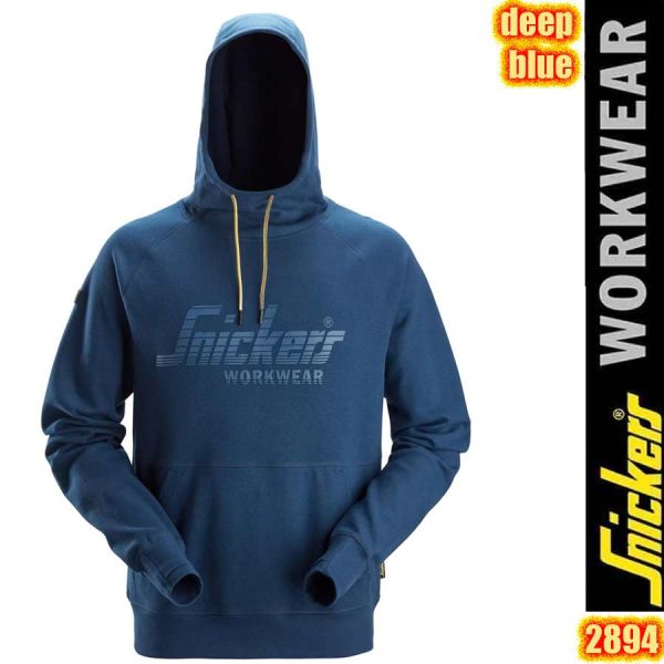 Logo-Hoodie weiches Gewebe, Snickers - 2894