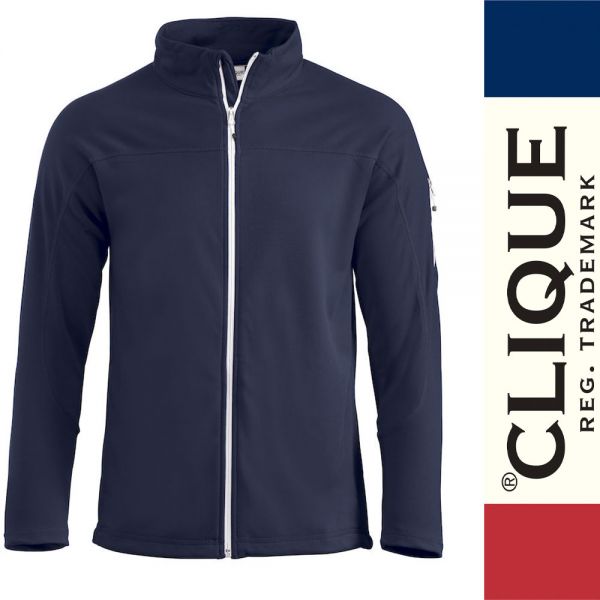 Ducan funktionelle Sweat Jacke mit Stehkragen, Clique - 021055-dunkelmarine