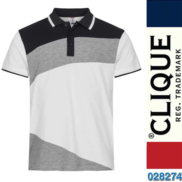Polo-Shirt, Conrad, 028274, CLIQUE, white