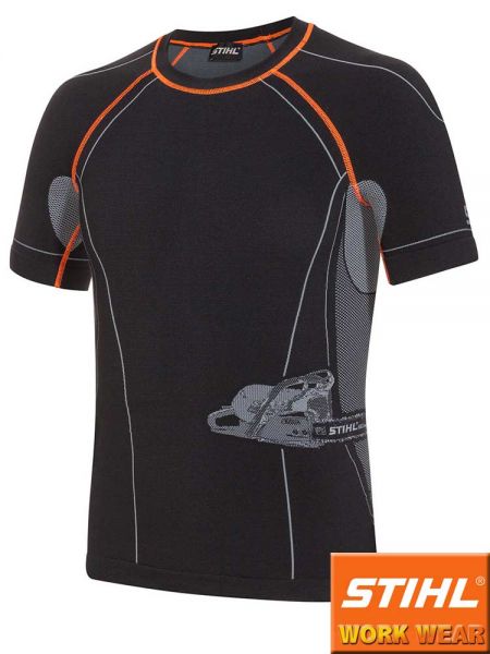 Funktionsshirt kurzarm Stihl Advance schwarz,00885850048