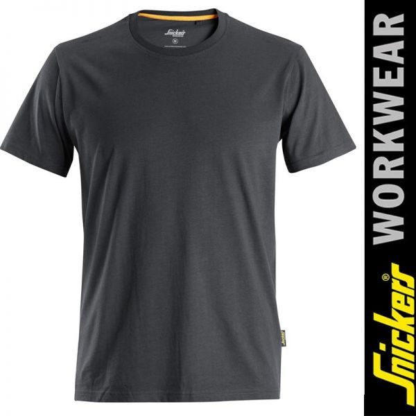 AllroundWork - T-Shirt aus Bio-Baumwolle 2526 SNICKERS Workwear-steelgrey