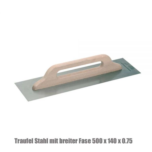 Traufel - Stahl 500 x 140 x 075mm