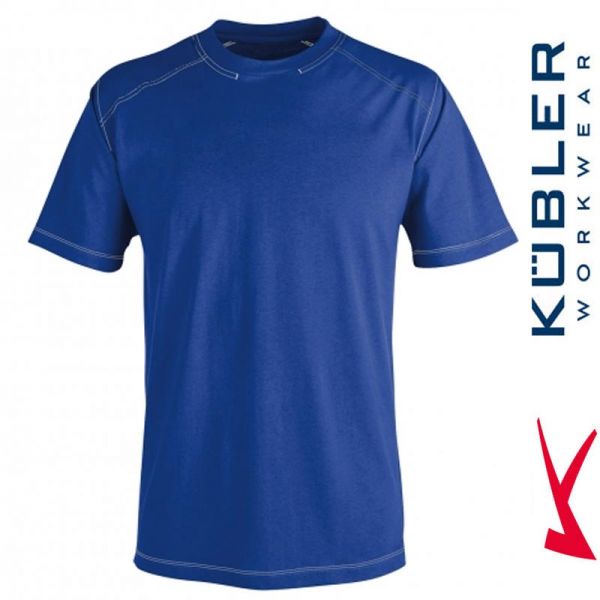 Kübler T-Shirt Form 5407 - Kornblau-SALE