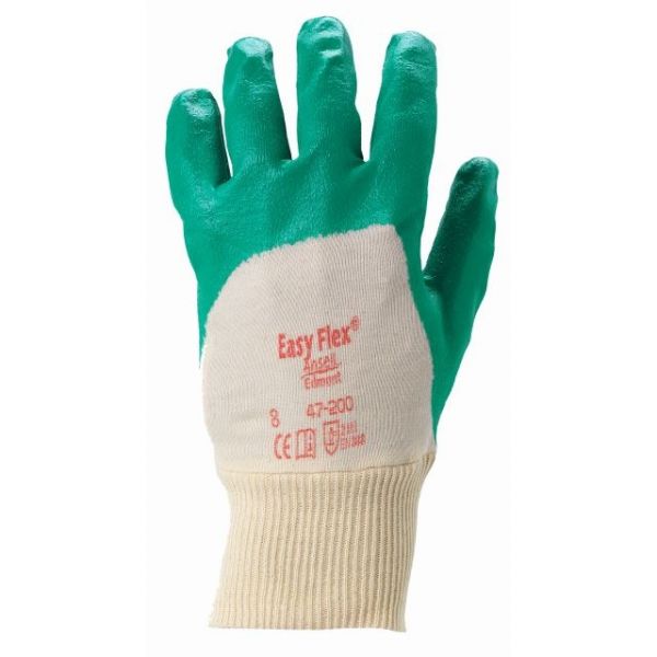 Ansell Easy-Flex® (47-200) Handschuh mit sehr leichter Nitrilbeschichtung mit Interlock-Strickfutte