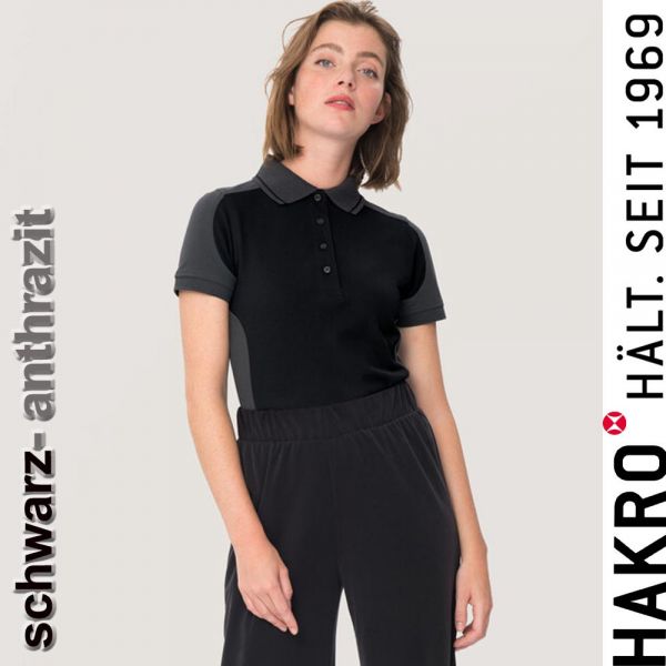 NO. 239 Hakro Damen Poloshirt Contrast Performance Mikralinar