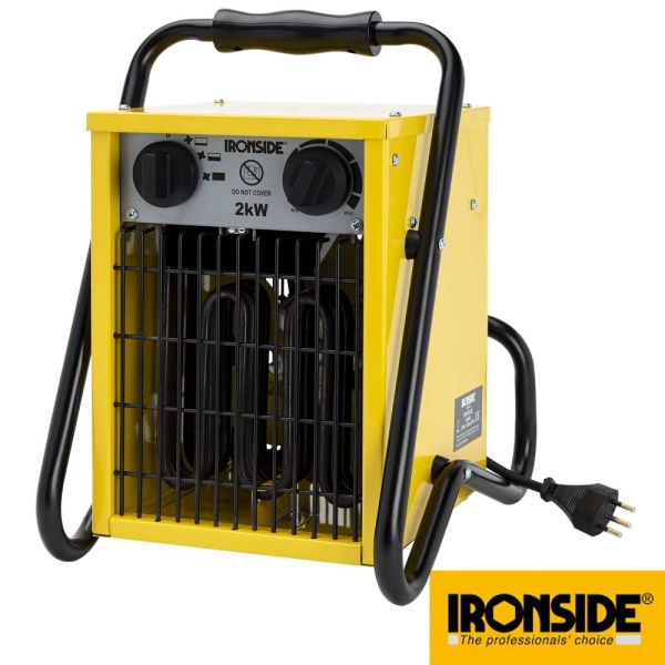 Elektroheizlüfter, IRONSIDE, 2KW, 230 Volt,