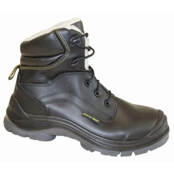 Alba Chili-Boot S3, Winter-Sicherheitsschuh mit Fell - hoch-