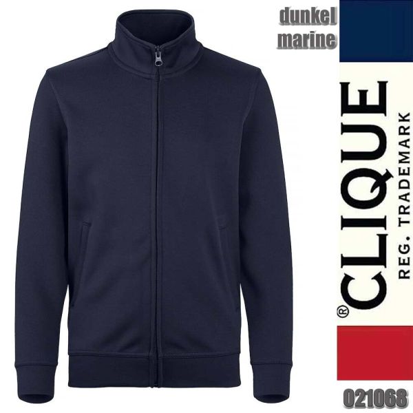 Basic Active Cardigan Junior Sweatjacke, Clique - 021068, dunkel marine