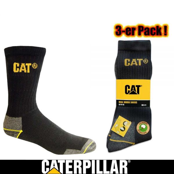 Workwear Socken, 3-er Pack - CATERPILLAR