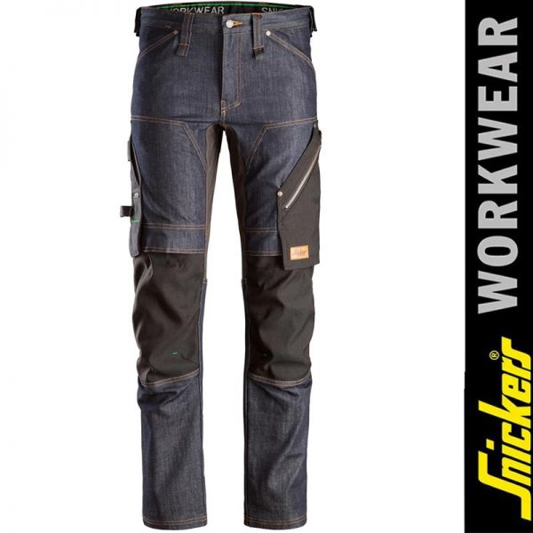 6956 FlexiWork Denim Arbeitshose, SNICKERS Workwear 