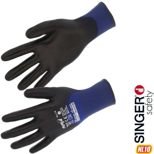 NINJA-Lite,-PU-Beschichteter-Handschuh,-ultrafein-gestrickt,-NL10,-SINGER-Safety