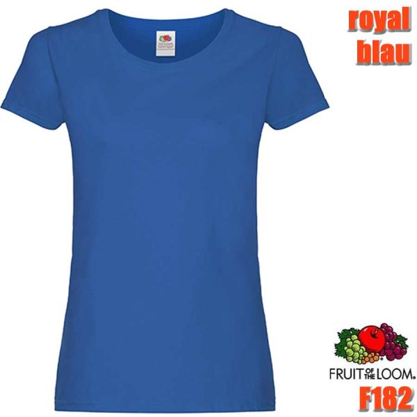 Ladies Original T-Shirt, F111, Fruit of the Loom