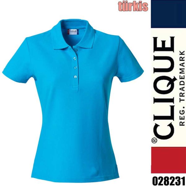 Basic Polo Ladies, Damen, Clique - 028231