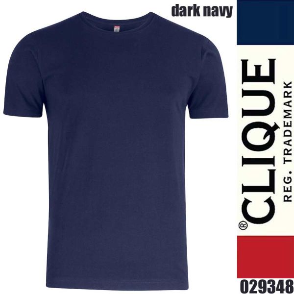 Premium Fashion-T, T-Shirt rundhals, Clique - 029348, dark navy
