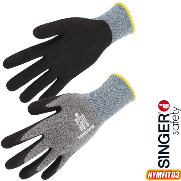 Nitril-Handschuhe,-Geschaeumt,-Nahtloser-Traeger-aus-Polyamid,-NYMFIT03,-SINGER-Safety