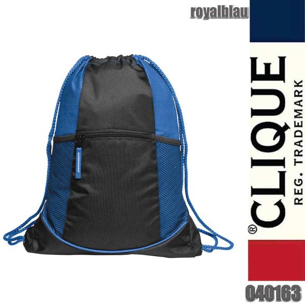 Smart Backpack Rucksacktasche mit Kordelzug, Clique - 040163, royalblau
