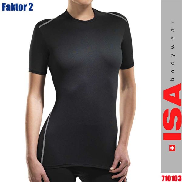 Shirt kurzarm, Rundhals, Clima Control, Faktor2 - ISA Bodywear - 710103