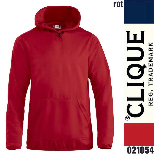 Danville funktioneller Kapuzensweater, Clique - 021054, rot