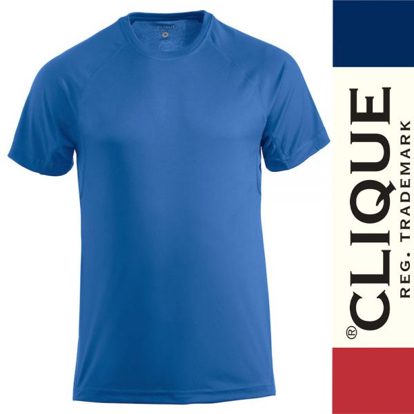 Premium Active-T-Shirt, Clique - 029338-royalblau