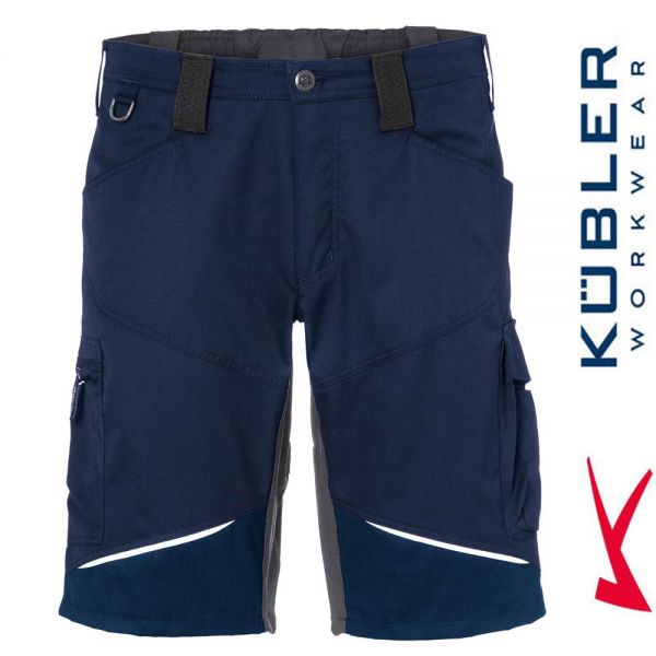 ACTIVIQ Stretch - Shorts - Kübler Workwear - 2950-dunkelblau/schwarz