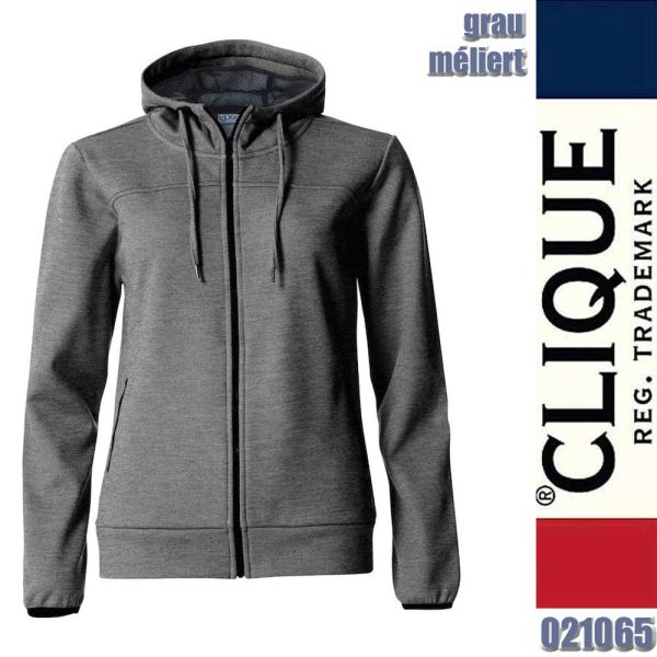 Ottawa Ladies Kapuzenjacke, Clique - 021065, grau meliert