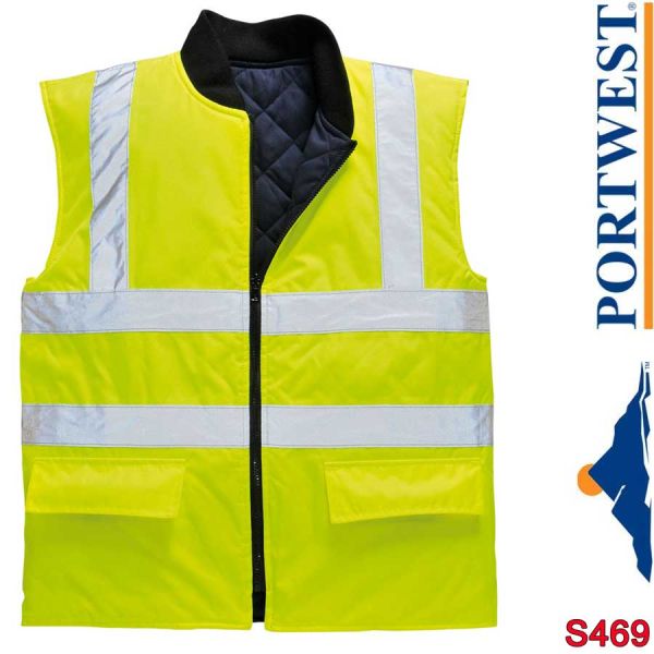 Warnschutz Wendeweste, S469, PORTWEST