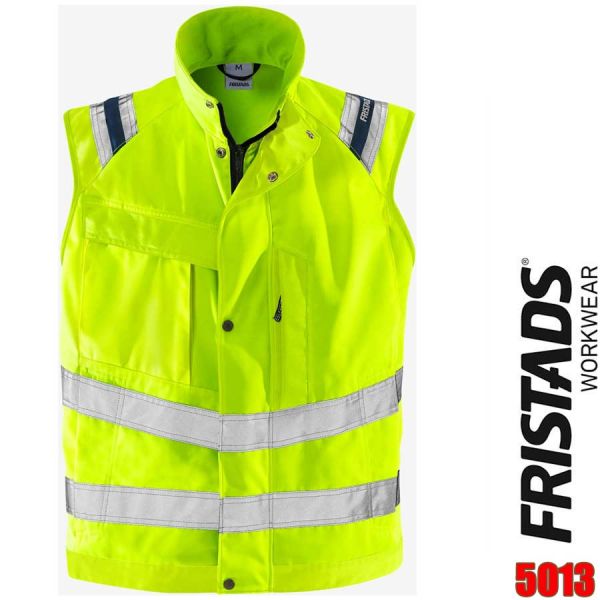 HIGH VIS WESTE, KL. 2 5013 PLU, FRISTADS, 131155, gelb