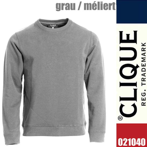 Classic Roundneck, Sweatshirt, 021040, CLIQUE