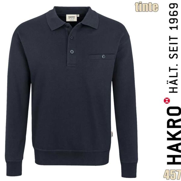 NO. 457 Hakro Pocket Sweatshirt Premium, tinte