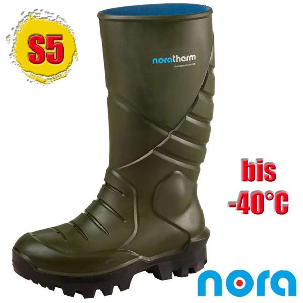 Polyurethan Kälteschutz Sicherheitsstiefel, S5, NORA,