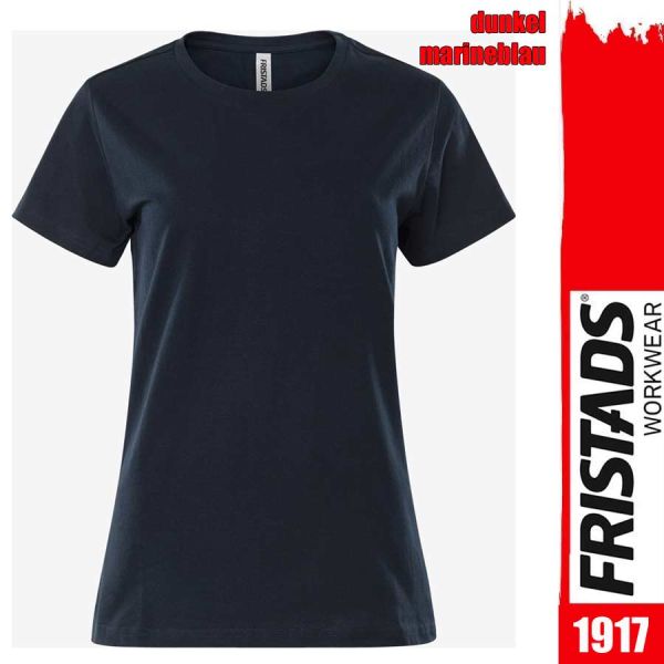 Damen T-Shirt mit feminimem Schnitt und schmalem Kragen, 1917, FRISTADS